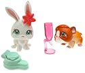 Littlest Pet Shop Pair - Bunny & Guinea Pig - Very Hard to Find