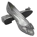 Jessica Simpson Brushed Croc Print Flats