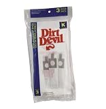 Dirt Devil Type K 3 Pak Vacuum Bags - 3320230001