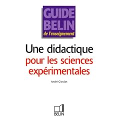 Une didactique pour les sciences exp�rimentales