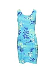 Tank Tropical Print Rayon Party Dress/Wedding Dress 