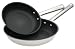 Cuisinart Nonstick Stainless 10-1/4-Inch and 8-Inch Skillet Set, 2-Pack