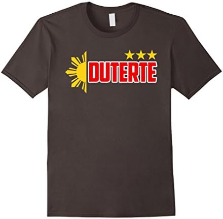 Men's Duterte for President 2016 Shirt - Duterte T Shirts XL Asphalt