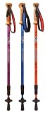 Metal Hiking Poles - Sturdy Aluminum and Steel Hiking Poles for Extra Durability and Strength
