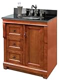 UPC 721015352471 product image for Pegasus NACA3021DL Naples 30-Inch Vanity with Left Door, Warm Cinnamon | upcitemdb.com