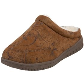 Aussie Dogs Swirly Sheepskin Clog