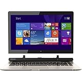 Toshiba - Satellite Click 2 2-in-1 13.3" Touch-Screen Laptop - Intel Pentium - 4GB Memory - 500GB Hard Drive - Satin Gold, L35W-B3204