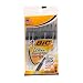 BIC Round Stic Grip Ultra Ball Pen, Medium Point (1.2 mm), Black, 96 Pens