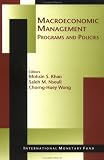 Macroeconomic Management: Programs and Policies