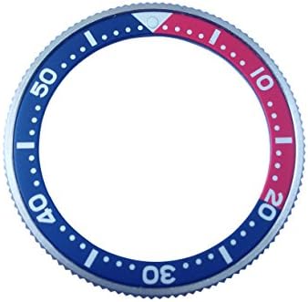 Bezel Watch for Vostok Amphibia Stainless Steel With Aluminum insert (Dark Pepsi knurl)