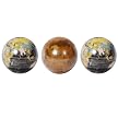 Set of 3 Decorative Globe Balls - 4"