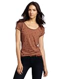 413RQpXeo9L. SL160  Maison Scotch Womens Burn Out Short Sleeve Tee