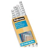 Fellowes 5/8in White Binding Combs (25 Pack)