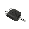 Hama Soundkarten-Adapter 3,5mm Stereo-Klinkenstecker/ 2 Cinch-Kupplungen
