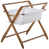 Cariboo Gentle Motions Bassinet in Teak