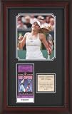 Nicole Vaidisova - 2007 U.S. Open - Framed 8x10 Photograph with Ticket