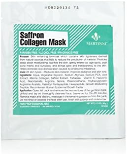 Martinni Beauty Masks Saffron Collagen Mask