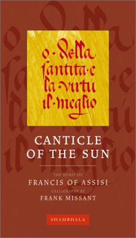 Canticle of the Sun (The Calligrapher's Notebooks) under Francis of Assisi in The Books Store