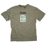 Plain Lazy I Dont Stand For Much T-shirt, Combat