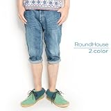 ROUND HOUSE 【ラウンドハウス】 デニムぺインタークロップドパンツ