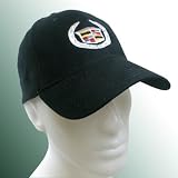 Cadillac Crest Logo Black Baseball Hat
