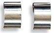 Ear Cuff Sterling Silver Plain High Polish Huggie Ear Cuff Pair Earrings