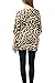 82 Days Women'S Poly Span Various Print Butterfly Sleeve Tunic - Print