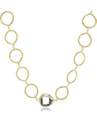 Coralia Leets Jewelry Design "Riviera Collection" 20mm Plain Link Necklace