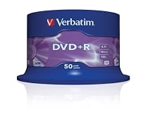 Verbatim 43550 DVD+R 50 Pack 16x Spindle