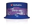 Verbatim DVD+R 16x Speed 50er Spindel DVD-Rohlingevon "Verbatim"