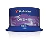 Verbatim - 50 x DVD+R - 4,7 Go - 16x - Argent mat - Spindle
