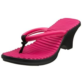 Women's Wedge Sandals: crocs Women's Cabana Wedge Flip Flop