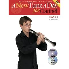 For Clarinet Book 1 [With CD and DVD] (New Tune a Day)