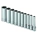 SK 4911 10-Piece 1/4-Inch Drive 6 Point Deep Fractional Socket Set