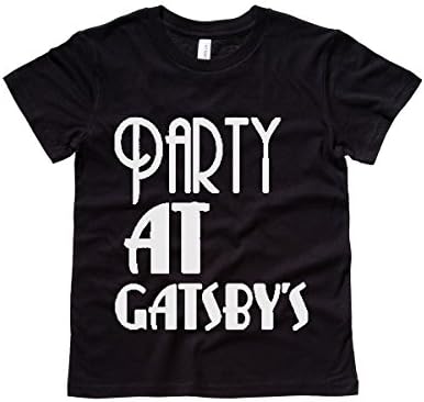Moment Gear Kids' Party At Gatsby's T Shirt Small Black
