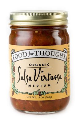 Organic Salsa Virtuosa Medium 13 Oz