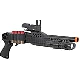 M180-A2 shotgun with accessories flash light