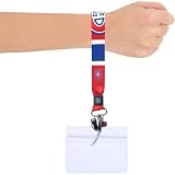 Jf Sports Montreal Canadiens Wristlet Lanyard