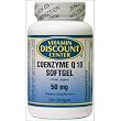Coenzyme Q10 50mg by Vitamin Discount Center - 120 Softgels COQ10 Coenzyme Q10 50mg by Vitamin Discount Center - 120 Softgels COQ10