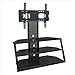 Walker Edison V42MT3 Escada Three Level TV Stand, Black Walker Edison V42MT3 Escada Three Level TV Stand, Black