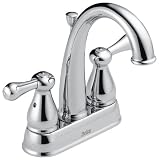 Delta Leland 25975LF Two Handle Centerset Lavatory Faucet, Chrome