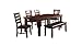 Milton Greens Stars 8840DB Alicante Butterfly Leaf Dining Table, 64 by 42 by 30-Inch, Dark Brown