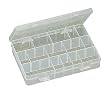 Eclipse 900-041 Plastic Box w/dividers 8 X 5.25 X 1.5