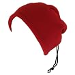 2 IN 1 SKI SKATE POLAR FLEECE NECK HEAD WRAP HAT * RED * One size fits all!