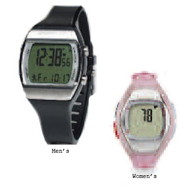 Sportline 925 Heart Monitor - Men's Black/Silver