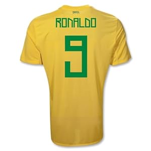 Ronaldo Jersey Brazil on Amazon Com  Nike Brazil 11 12 Ronaldo Home Soccer Jersey  Sports