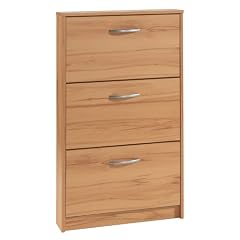 FMD 411-003 Schuhkipper Step 3 - B/H/T: 58.5 x 104.5 x 17.0 cm, Kernbuche