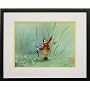 Goofy Gooffish Walt Disney Limited Edition Animation Cel, Framed