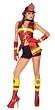 Plus Size Sexy Five Alarm Fire Costume - Womens XL (14-18)