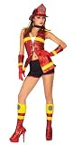 Plus Size Sexy Five Alarm Fire Costume - Womens XL (14-18)